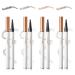 3D Microblading Eyebrow Pencil with 4 Fork Tip 2024 New Magic Eyebrow Pencil Contouring Pen Natural Makeup Fine Stroke Long-Lasting Waterproof Eyebrow Pencil Stay on All Day (4PCS-Mix)
