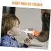 Toyvian 5-Set Baby Medicine Feeder - Silicone Pacifier Squeeze Feeder for Infant Food & Medications - 14x4.6cm - Ideal for Toddlers - Orange - Buy Online on GoSupps.com