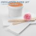 400-Piece Non-Woven Wax Strip Set for Body and Facial Hair Removal - 2 Sizes for Women and Men - Buy Online on GoSupps.com