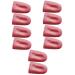 Toyvian 10 pcal false tongue tongue piercing strike Wurm toy Halloween-Streich-Requisite False cat tongue fake trousers real looking tongue peel gel woman pliers clown as shown