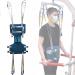 Patient lift lifting transfer belt Full body belt Deactivated Safe rehabilitation gait trainer Stair slide Transfer belt for the elderly Disabled (Size : M) Medium