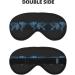 World Map Light Blocking Eye Mask - Soft Adjustable Sleep Mask for Travel & Yoga - Buy Online on GoSupps.com