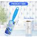 flintronic Lint Hair Roller Pet Hair Remover Super Sticky 360 Sheets Roll Paper 1 Lint Roller and 6 Replacement Heads Collecting Hair from Sweaters Pants Shirts Suits Skirts Carpets #2 360 Sheets (6*60 Sheets) - Buy Online on GoSupps.com