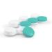 Tampen Contact Lens Container Set - 12 Pieces for Year s Supply | Ideal On-the-Go Hygiene | Green - Buy Online on GoSupps.com