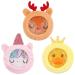 Hilph Ice Pack for Kids Boo Boos, 3 Pack Kids Hot Cold Ice Pack Baby Ice Pack with Soft Sleeve for Children’s Pain Relief, Fever, Wisdom Teeth, Tired Eyes, Headaches Duck&elk&unicorn
