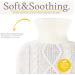 Premium Hot Water Bottle with Soft Knitted Cover - 1.8L Capacity for Pain Relief & Cosy Nights - Great Gift for Women (Off-White) - Buy Online on GoSupps.com
