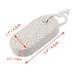 Sourcingmap Pumice Stone Foot Pedicure Tool Dead Skin Remover & Grinding File for Smooth Feet | International Shipping Available - Buy Online on GoSupps.com