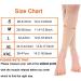 Varicose Compression Stockings for Men & Women - Knee High Support 30-40 mmHg Beige - Effective Secondary Compression Sleeve - Buy Online on GoSupps.com
