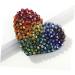 minkissy Metal Hair Clips Colored Hair Clips Metal Hair Barrettes Colorful Hair Clip Alloy Snap Clip Heart Hair Clip Colorful Heart Clip Heart-shaped Beads - Buy Online on GoSupps.com