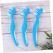 Healeved 6 STK Tooth Cleaning Brush - Double-Sided Toothbrush for Dentures & Child Dental Care | Hard Prosthesis Cleaning Tool - Blue (2 Pack) - Buy Online on GoSupps.com