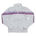 adidas Girls (Youth 7-16) Pursuit Full Zip Striped Track Jacket 14 White