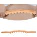 Verdant Touch Massage Roller - Wooden Scraper & Gua Sha Therapy Stick 25cm Hand Polished Natural Wood - Buy Online on GoSupps.com