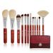 12 Brushes Set Complete Set Of Loose Powder Brushes Beauty Tools Eyeshadow Brushes Set 1 D
