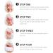 Semi Cured Gel Nail Wraps - Salon-Quality Manicure Set (Pink Black) | 20 Pcs Gel Nail Polish Strips - Long Lasting & Easy to Apply/Remove - Buy Online on GoSupps.com