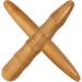 8-Piece Acupressure Wooden Massage Tool Set - Body Muscle Massager & Reflex Zone Scraper for Enhanced Relaxation - Buy Online on GoSupps.com