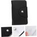 Mikinona 2pcs Nail Art Card Holder Nail Plate Holder Nail Stamp Bag Nail Sticker Book Organizer Nail Steel Nail Printing Template Pouches Christmas Nail Art Stamper Bag Pu Appendix Embossed Green 14.5X9.5X1.8CM - Buy Online on GoSupps.com