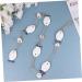 Alipis 1 Pc Fish Hanging Ornament Wedding Ornament Home Decorations Wooden Wall Hanging The Mediterranean Blue and White 102X4.2CM - Buy Online on GoSupps.com