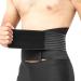 Eulant back band back support with double closure lumbar support belt with stabilizing spring and tensile belt for effective posture correction XL