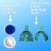 ClearRetain Upper Orthodontic Retainer - Prevent Teeth Shifting | Custom Mold for Teeth | 2 Sets of Molding Putty | Made in USA - Buy Online on GoSupps.com