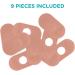 Steins 1/8 Inch C-3 Adhesive Foam Corn Pads 9 Count Tan - Buy Online on GoSupps.com
