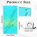 Magnetic Seam Guide Ruler for Sewing Machine - 2 PCS Set | Straight Line Hems, Quilts, Clothing, Fabrics | Acrylic Seam Allowance Ruler - Multicolored - Buy Online on GoSupps.com