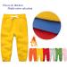 CuteOn Unisex Kids Elastic Waist Cotton Warm Trousers - Yellow (2 Years) - Buy Online on GoSupps.com
