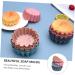 36 Pcs Silicone Muffin Cup Cupcake Reusable Baking Cups Silicone Molds Parchment Cup Muffin Baking Cups Non- Stick Muffin Pan Cake Molds Soap Mold Biscuit Small Tools Silica Gel 7.5X6.3CMx3pcs - Buy Online on GoSupps.com