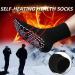 Heated Socks 1 Pair Foot Warmer Socks Winter Warm Comfortable Massage Socks for Men Women