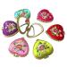 FOMIYES Mini Heart Pocket Makeup Mirror - 2-Sided Travel Mirror for Women & Girls in Red - Buy Online on GoSupps.com