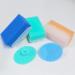 Baby Bath Brush & Sponge Set for Cradle Cap | Soft Sensory Scrubber & Essential Baby Care Kit for Dry Skin (Blue/Green/Orange) - Buy Online on GoSupps.com