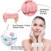 Shintop 8 Pieces Face Wash Bracelets - Purple White Lotus Pink & Adzuki Red | International Shipping Available - Buy Online on GoSupps.com