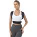 Men Women Posture Corrector Back Support Belt Clavicle Spine Lumbar Brace Corset Posture Correction Stop Slouching Back Trainer-Medium_Black (Black M) lofty ambition - Buy Online on GoSupps.com