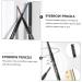 Healvian 6pcs 2 1 Eyebrow Makeup Tools Black Eyebrow Pencil Eye Brow Pencils Blond Pencil Longlasting Double - Buy Online on GoSupps.com