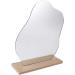 Irregular Makeup Mirror - Silver Vanity Mirror for Home Decor - Buy Online on GoSupps.com