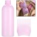 gernie Root Comb Applicator Bottle 160ml Oil Applicator for Hair Dye Bottle Applicator Brush with Graduated Scale Hair Dye Applicator Brush for Coloring Styling and Hairdressing (Pink) - Buy Online on GoSupps.com