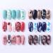 Nail Stamp Template Kit - 5 Pcs Stamping Plates for Nail Art - Flower, Leaf, Butterflies, Snowflake Designs - Manicure Supplies - Buy Online on GoSupps.com