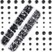 Dowarm 2650 Pcs Non Hotfix Glass Rhinestones in 6 Sizes - Jet Black | Craft, Nail, Face Art, Jewels - Buy Online on GoSupps.com