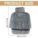 2 in 1 Flannel Hot Water Bottle for Feet - Electric-Free Heating Pad for Winter Warmth - Buy Online on GoSupps.com