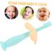 Shop Minkissy 3-Pack Silicone Bristle Baby Toothbrushes | Oral Care for Children | Safe & Gentle Training Toothbrushes - Buy Online on GoSupps.com