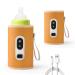 Bottle Warmer Bag for Baby Portable Bottle Warmer Cover with LCD Display USB Fast Accurate Heating Newborn Bottle Warmer Automatic Insulation 23 Gear Adjustable Temperature Milk Heat Keeper