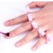 50Pcs Toe Separators and Finger Separators for Nail Polish Soft Sponge Finger Toe Divider Spacer Nail Art Manicure Pedicure Tools - Buy Online on GoSupps.com
