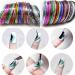10 Rolls Mixed Colorful Nail Art Striping Tape Lines Width 2mm-Striping Tape for Nail Art-Nail Striping Tape Foil-Nail Striping Tape Thick-Nail Striping Tape with Dispenser-Self-Adhesive DIY Nail Art Tape - Buy Online on GoSupps.com