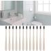Travel Toothbrush Set - 50 Disposable Wheat Straw Toothbrushes with Portable Tube | Eco-Friendly Oral Care Essentials - Buy Online on GoSupps.com