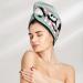 Shop Cute Panda Microfiber Hair Towel - Super Absorbent Coral Velvet Wrap for Long Curly & Thick Hair - Quick Dry & Soft for Women - Buy Online on GoSupps.com