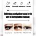 Pencil Eyeliner Eyeliner Pencil and Eyebrow Pen Duo | Long-Lasting Smudge Proof Waterproof Double Tip for Sensitive Eyes and Normal False Lashes Hersil Big - Buy Online on GoSupps.com