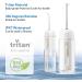 Portable Retractable Water Dental Flosser - Cordless Oral Irrigator for Gum & Orthodontic Care | 3 Pressure Modes | IPX7 Rechargeable for Home & Travel - Buy Online on GoSupps.com