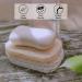 4PCS Soap Saver Self-Draining Pads - Soap Lift Holder for Shower & Bathroom | 2 Beige, 2 Gray - Buy Online on GoSupps.com