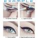 Eyeliner Disc - 6-in-1 Precise Stencil for Cat-Eye & Smokey Eyes | Shop Internationally - Buy Online on GoSupps.com