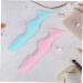 Vaguelly Eyeliner Silicone Plate 2pcs Multi-Function Eyeliner Stencil Eyelash Makeup Tool Silicone Mascara Applicator Silicone Eyeliner Aid Eyeliner Stencils - Buy Online on GoSupps.com