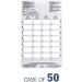 Ezy Dose 28-Day Weekly Pill Organizer - Ideal for Vitamins & Medications | International Shipping Available - Buy Online on GoSupps.com